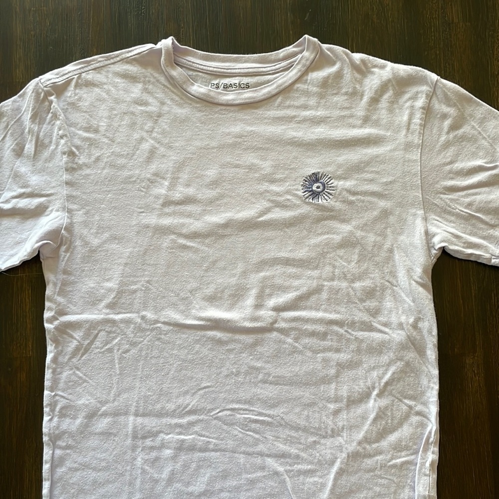 Pacsun Basic Light Purple T-Shirt